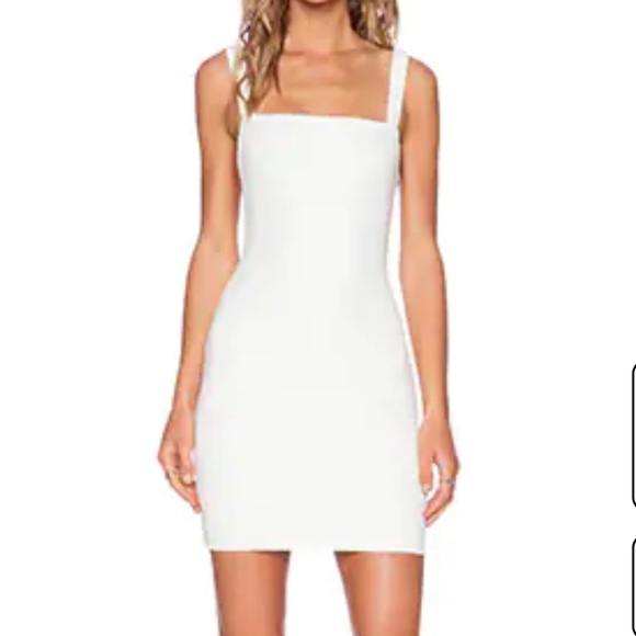 Rosa mini open back white Solace London Revolve rare Sold Out dress - Picture 3 of 3